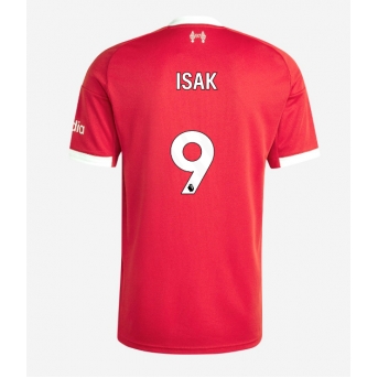 Billige Fotballdrakt Liverpool Alexander Isak #9 Replika Hjemmedrakt 2025-26 Kortermet